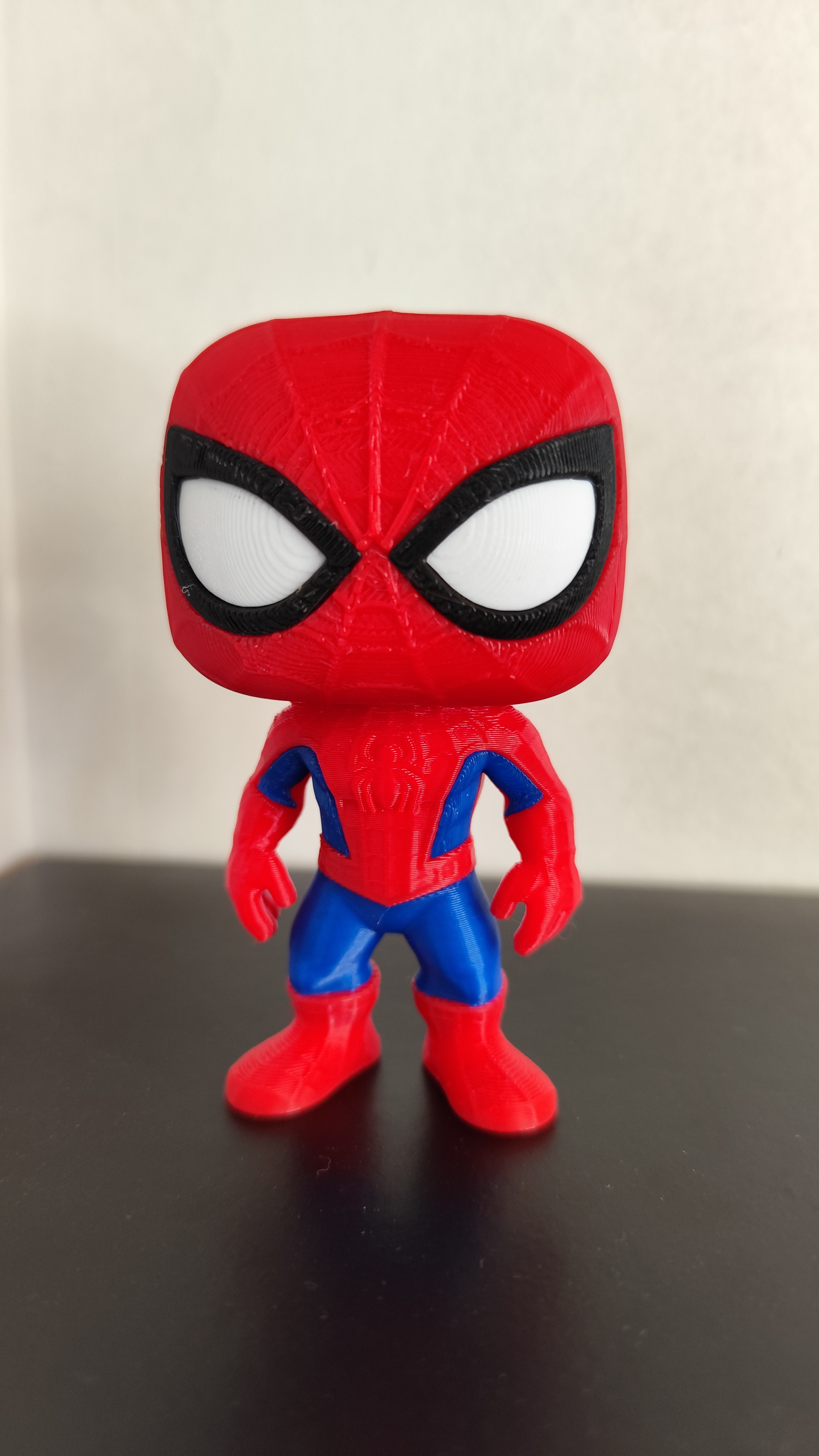 imagen de una impresion en 3D de Spiderman